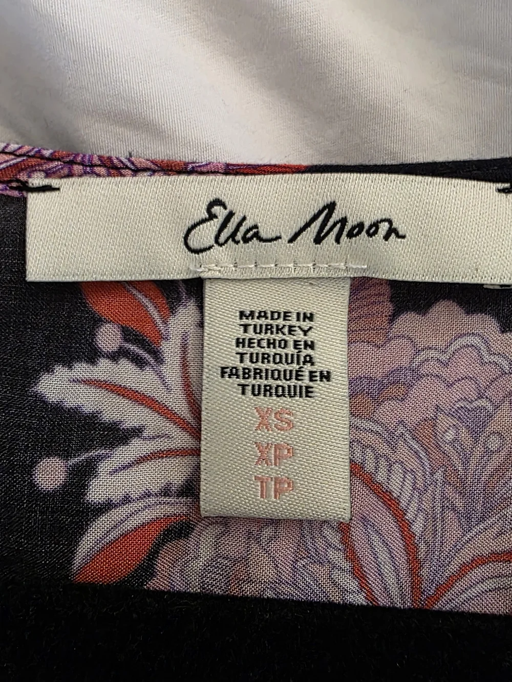 Ella Moon Boho Floral One Size Beach Sarong Kimono Fringe - Picture 2 of 6